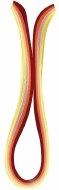 Quilling Strips 100pk 5mm 30" Rd,Yw&Or