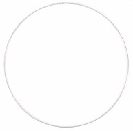 Metal Ring 3mm Silver Ø25cm