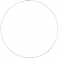 Metal Ring 3mm Silver Ø45cm