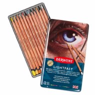 Derwent Lightfast Tin 12pk