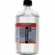 Amsterdam Gloss Varnish 1 Litre for Acrylic & Oils