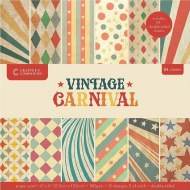 Crafter's Companion Vintage Carnival 6x6 Inch Paper Pad