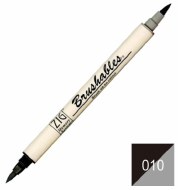 Brush Pen Zig Dual Black Grey