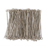 Eye Pins 100pk 45mm Platinum