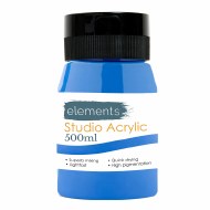 Elements Acrylic 500ml Cobalt