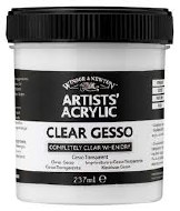 Winsor & Newton 225ml Clear Gesso Base Primer