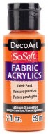 DecoArt SoSoft 59ml Orange Cadmium