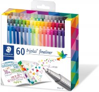 Staedtler Triplus Fineliner Marker 0.3mm Set 60pk