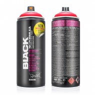 Montana BLACK Spray 400ml - Fluorescent Red