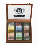 Schmincke Pastel 45 Set Wood Box