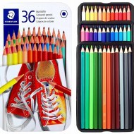 Staedtler Coloured Pencil Tin 36pk^