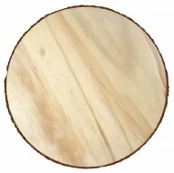 Wood Slice Ø20cm Thick 10mm