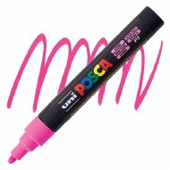 Posca PC-5M 2.5mm Fluorescent Pink