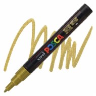 Posca PC-3M Fine Bullet Tip .9-1.3mm Gold