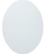 Canvas Panel 3mm Oval 10x15cm