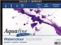 Aquafine Watercolour Pad 10x7" 12 sheets