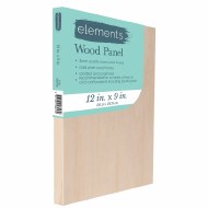 Wood Panel Elements 12x9"
