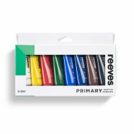 Reeves Acrylic 22ml Primary 8pk