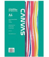 Canvas Pad A4 280gm 10 Sheets