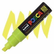 Posca PC-8K Broad 8mm Fluorescent Yellow