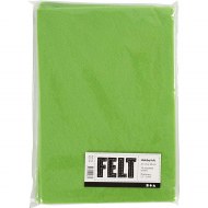 Felt A4 1.5mm Lime Single