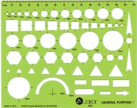 Template Jakar Metric 4601  General Purpose 2mm-38mm