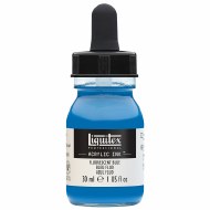 Liquitex Ink 30ml Fluorescent Blue