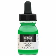 Liquitex Ink 30ml Fluorescent Green