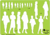 Template Jakar 4648 Female Scale 1:20, 1:25, 1:75, 1:100, 1:1.25