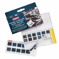 Derwent Pan Set Tinted Charcoal