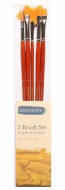 Elements Acrylic L/H Brush 5pk