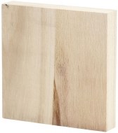 Wood Budget Block 96x96x20mm