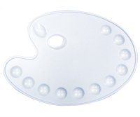Palette Plastic Kidney Lge 14"