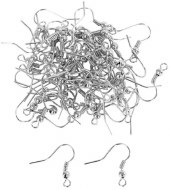 Shepherd Hooks 100pk Silver