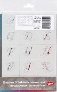 Stencil A5 Viva H: 20-30mm No's & A-Z Alphabet 3pk