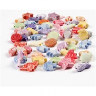 Beads Acrylic Seashore 110gm