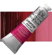 Griffin Alkyd Fast Drying Oil 37ml Permanent Alizarin Crimson