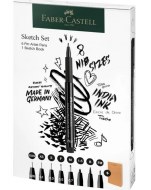 Faber Sketch Pitt Pen Set