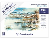 Goldline Watercolour Pad 90lb 9½x12½" 100 Sh