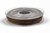 Faux Leather Cord 1mm Brn x 5m