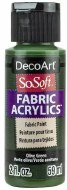 DecoArt SoSoft 59ml Olive Green