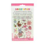 SnazarooTemporary Tattoos Girl 20 Pack