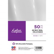 Cellophane Bag A6 50pk Crafter's Companion