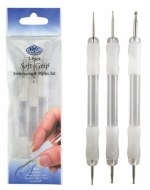 Embossing Tool 3pk Plastic