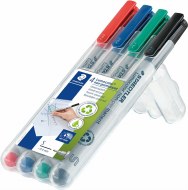 Lumocolor Superfine Water-Soluble Assorted 4 Pack