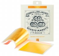 Genuine Transfer Gold Leaf 23 3/4 Carat - 25 Sheets