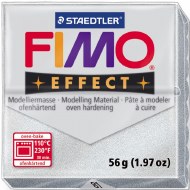 Fimo 57gm Effect Glitter Silver