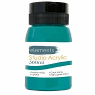 Elements Acrylic 500ml Turquoise