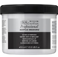 Artists' Acrylic Gloss Varnish 450ml Winsor & Newton