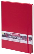 Hardback Talens 140g Portrait A4 Red